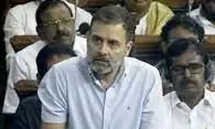 Rahul Gandhi Speech : इन्होंने मणिपूर मे हिंदुस्थान को मारा है