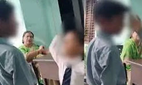 मुजफ्फरनगर शिक्षिकेकडून मुस्लिम मुलाला मारहाण प्रकरण दावे-प्रतिदाव्यांनी गाजले मुजफ्फरनगर शिक्षिकेकडून मुस्लिम मुलाला मारहाण प्रकरण दावे-प्रतिदाव्यांनी गाजले
