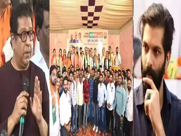 मनसेला पडले मोठे खिंडार पुण्यातील शकडो कार्यकर्ते भाजपात सामील.
