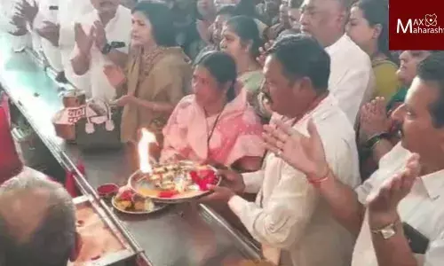 मविआकडून अमरावतीत अंबादेवीला साकडं; वानखडेंच्या प्रचाराला सुरूवात