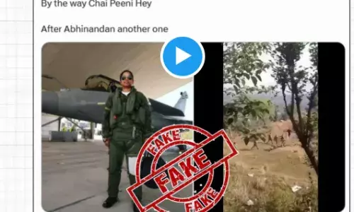 Fact Check : भारतीय वायूसेनेच्या स्क्वॉड्रन लीडल शिवानी सिंग पाकिस्तानच्या ताब्यात, खोटी बातमी Fact Check : भारतीय वायूसेनेच्या स्क्वॉड्रन लीडल शिवानी सिंग पाकिस्तानच्या ताब्यात, खोटी बातमी