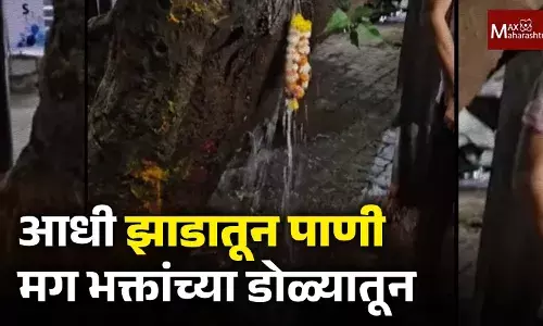 झाडातून आलं पाणी, जमले भक्त अडाणी झाडातून आलं पाणी, जमले भक्त अडाणी