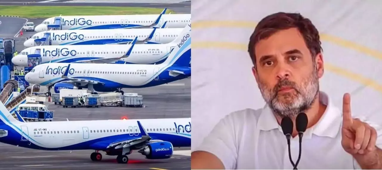 IndiGo Flight Cancellations : हे सरकारच्या मक्तेदारीचं मॉडेल, राहुल गांधींची खरमरीत टीका