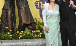 DDLJ 30 Years Celebration : लंडनमध्ये शाहरूख-काजोलचा Bronze statue