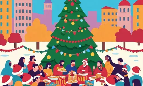 Christmas Celebrations : धर्माच्या सीमा ओलांडून सर्व समाजघटक सहभागी होणारा सण म्हणजे ख्रिसमस