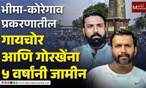 भीमा-कोरेगाव प्रकरणातील गायचोर आणि गोरखेंना ५ वर्षांनी जामीन