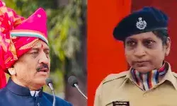 भाषणात संविधानाचे शिल्पकार डॉ. बाबासाहेब आंबेडकर यांचं नाव का घेतलं नाही ? वन विभागाच्या महिला कर्मचारी माधुरी जाधव यांचा गिरीश महाजन यांना सवाल