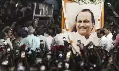 Ajit Pawar Tributes : अजितदादांना अखेरचा निरोप