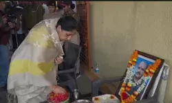 तरडगाव येथे पीएसओ विदीप जाधव यांच्या कुटुंबियांची उपमुख्यमंत्री सुनेत्रा पवारांची सांत्वन भेट