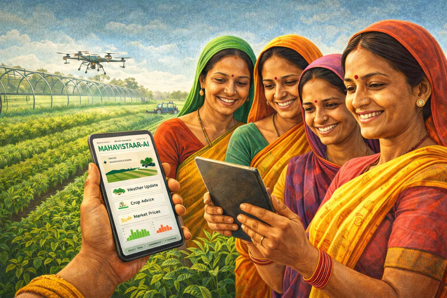 MahaVISTAAR-AI ॲप काय आहे? महिला शेतकऱ्यांनी कसा करावा वापर?