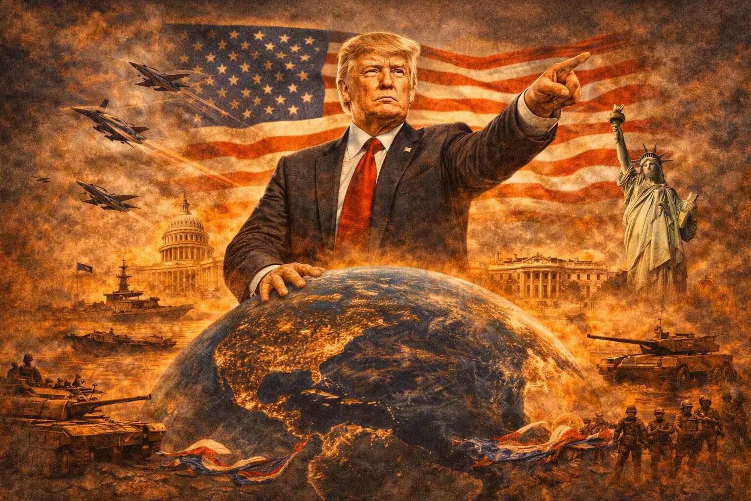 Europe-US Relations : जगात इतर कोणी नसणार, फक्त अमेरिका जग चालवणार - Trump