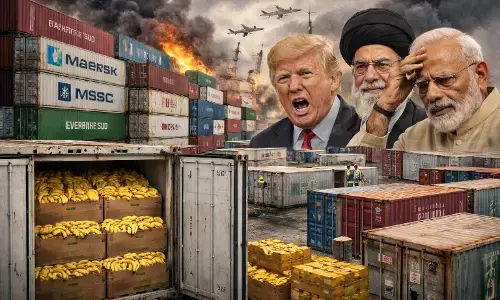 Agricultural export crisis due to war : इरान-अमेरिका युद्ध शेतमाल निर्यात ठप्प !