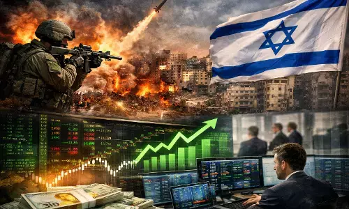 Israel economy during war : इस्रालय - आक्रमक , हिंसक देशातील हृदयशून्य शेयर मार्केट !