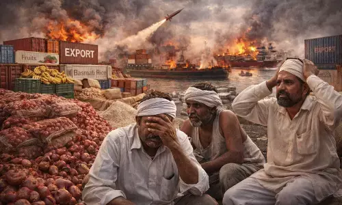 War impact on Indian agricultural exports : स्ट्रेट ऑफ हार्मोज बंद, शेतकरी संकटात, त्वरित दिलासा पॅकेज जाहीर करा.