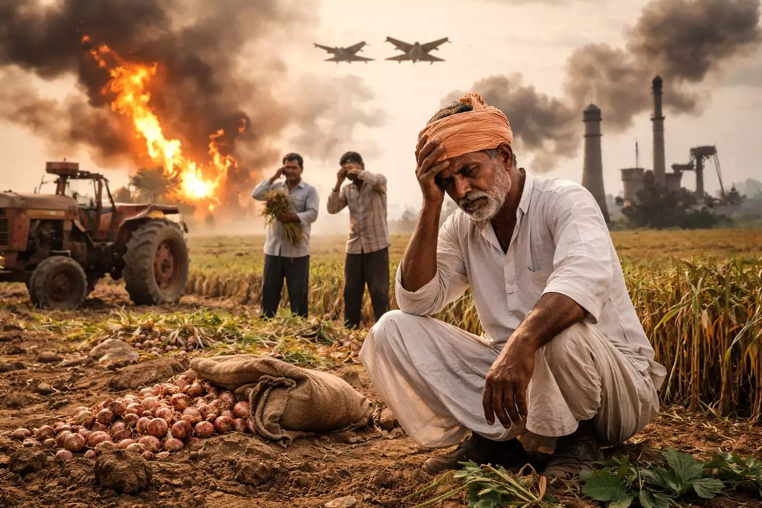 Farmers in crisis : युद्ध झळा - शेती, शेतकरी आणि शेती व्यवसाय !