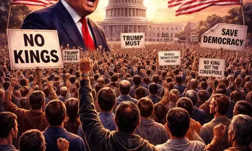 अमेरिकेत No King चळवळ आणि भारतात No Dictator चळवळीने ट्रम्प, मोदी घरी जातील !