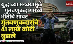 युद्धाच्या भडक्यामुळे गुंतवणूकदारांमध्ये भीतीचे सावट