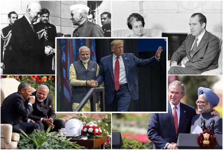 आईजनहावर ते डोनाल्ड ट्रम्प, भारत दौरा करणारे अमेरिकेचे राष्ट्राध्यक्ष