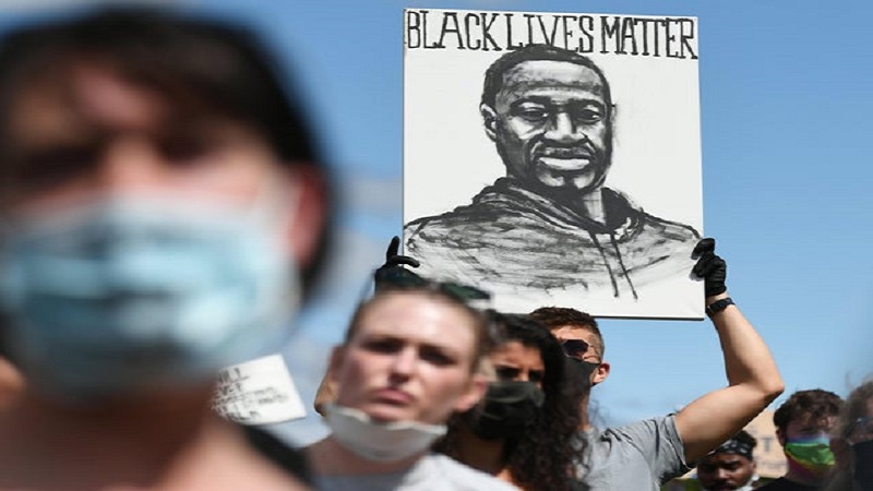 #blacklivesmatter- जॉर्ज फ्लॉईडला अखेरचा निरोप, वर्णद्वेषविरोधी लढ्याचा निर्धार