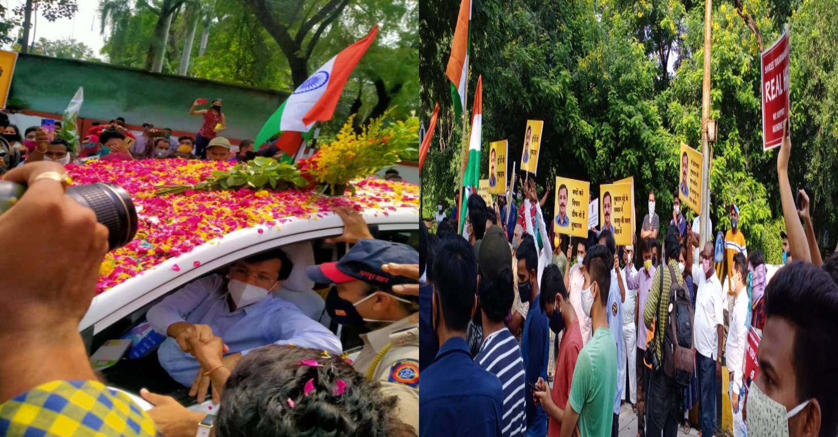तुकाराम मुंढेंच्या समर्थनार्थ नागपूरकर रस्त्यावर तुकाराम मुंढेंच्या समर्थनार्थ नागपूरकर रस्त्यावर