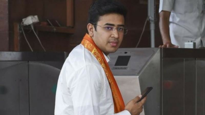खासदार तेजस्वी सुर्या यांना जर्मनीने नाकारली भाषणाची संधी...! खासदार तेजस्वी सुर्या यांना जर्मनीने नाकारली भाषणाची संधी...!